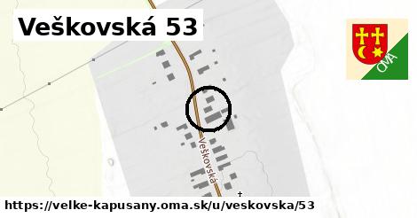 Veškovská 53, Veľké Kapušany