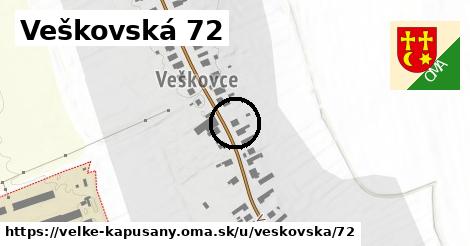 Veškovská 72, Veľké Kapušany