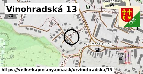 Vinohradská 13, Veľké Kapušany