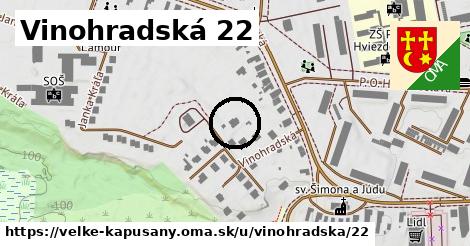 Vinohradská 22, Veľké Kapušany