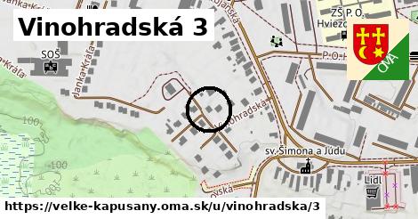 Vinohradská 3, Veľké Kapušany