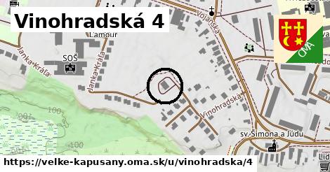 Vinohradská 4, Veľké Kapušany