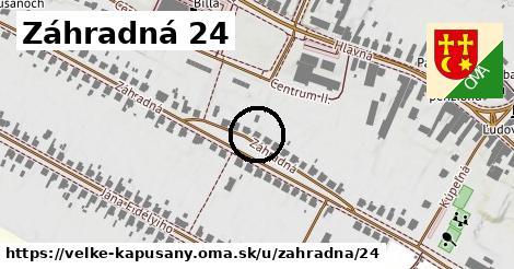 Záhradná 24, Veľké Kapušany