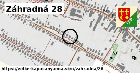 Záhradná 28, Veľké Kapušany