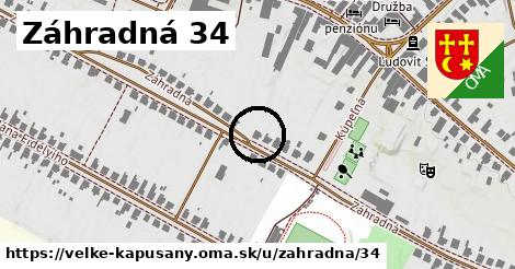 Záhradná 34, Veľké Kapušany