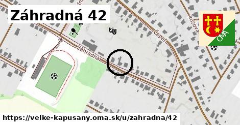 Záhradná 42, Veľké Kapušany