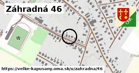 Záhradná 46, Veľké Kapušany