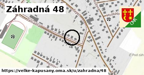 Záhradná 48, Veľké Kapušany