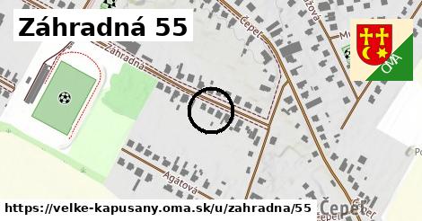 Záhradná 55, Veľké Kapušany