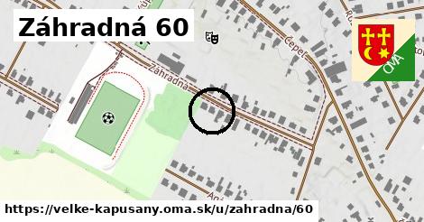 Záhradná 60, Veľké Kapušany