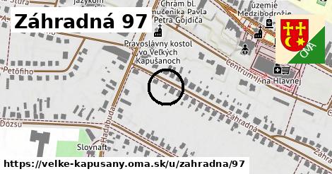 Záhradná 97, Veľké Kapušany