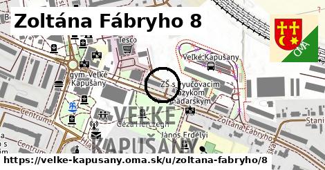 Zoltána Fábryho 8, Veľké Kapušany