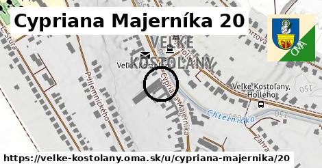 Cypriana Majerníka 20, Veľké Kostoľany