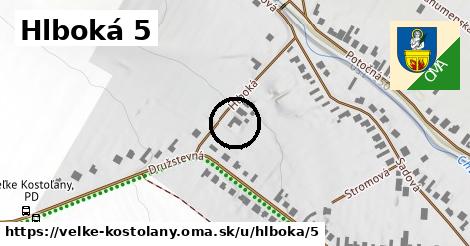 Hlboká 5, Veľké Kostoľany