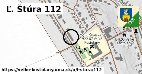 Ľ. Štúra 112, Veľké Kostoľany