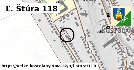 Ľ. Štúra 118, Veľké Kostoľany