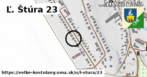 Ľ. Štúra 23, Veľké Kostoľany