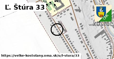 Ľ. Štúra 33, Veľké Kostoľany