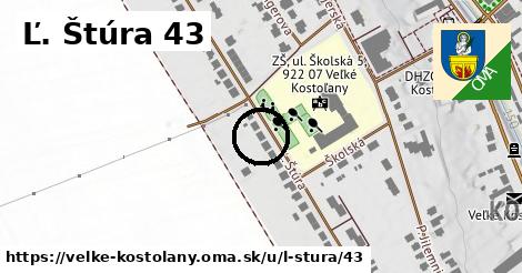 Ľ. Štúra 43, Veľké Kostoľany