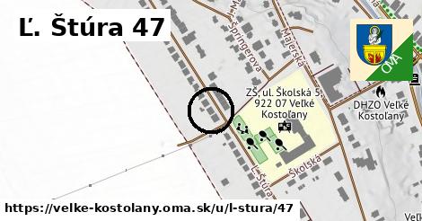 Ľ. Štúra 47, Veľké Kostoľany