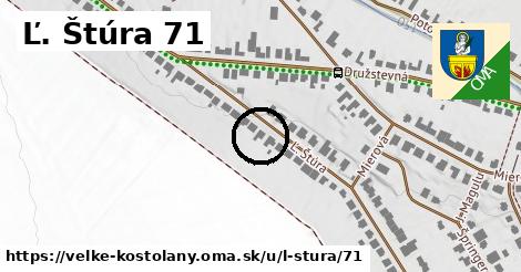 Ľ. Štúra 71, Veľké Kostoľany