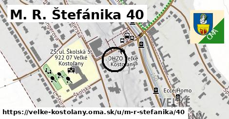 M. R. Štefánika 40, Veľké Kostoľany