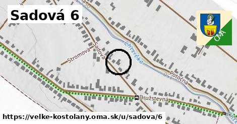 Sadová 6, Veľké Kostoľany