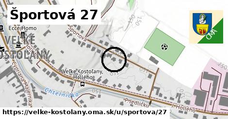 Športová 27, Veľké Kostoľany