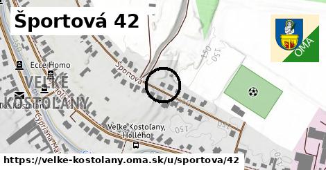 Športová 42, Veľké Kostoľany
