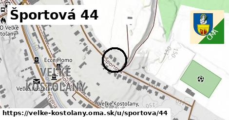 Športová 44, Veľké Kostoľany