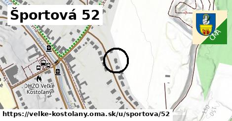 Športová 52, Veľké Kostoľany