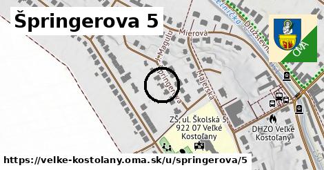 Špringerova 5, Veľké Kostoľany