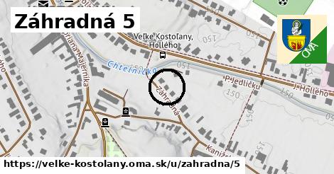 Záhradná 5, Veľké Kostoľany