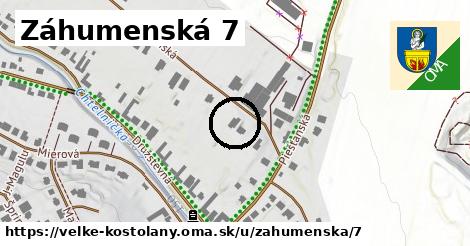 Záhumenská 7, Veľké Kostoľany