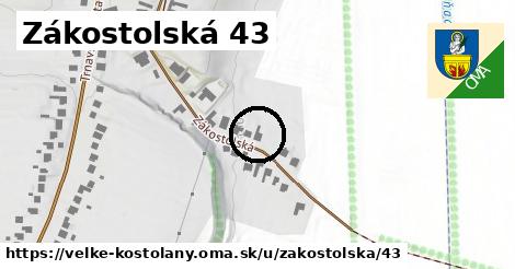 Zákostolská 43, Veľké Kostoľany