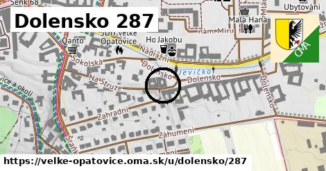 Dolensko 287, Velké Opatovice