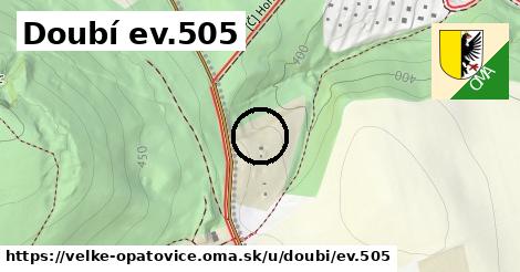 Doubí ev.505, Velké Opatovice