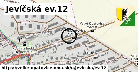 Jevíčská ev.12, Velké Opatovice