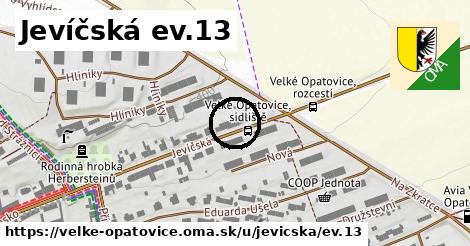 Jevíčská ev.13, Velké Opatovice