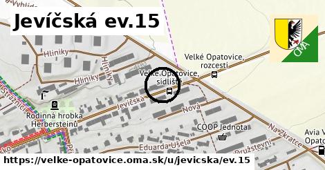 Jevíčská ev.15, Velké Opatovice