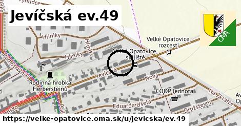 Jevíčská ev.49, Velké Opatovice