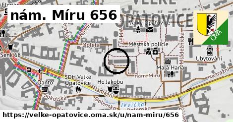 nám. Míru 656, Velké Opatovice