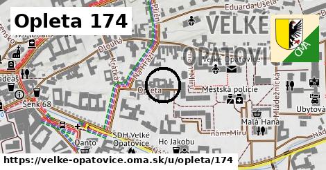 Opleta 174, Velké Opatovice