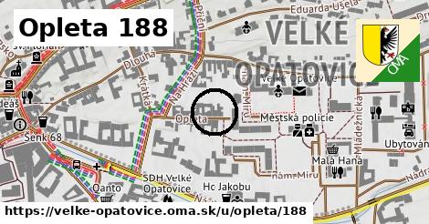 Opleta 188, Velké Opatovice