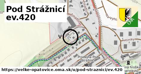 Pod Strážnicí ev.420, Velké Opatovice