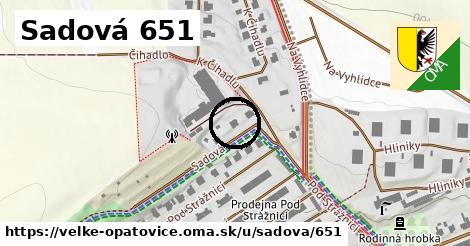 Sadová 651, Velké Opatovice