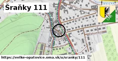 Šraňky 111, Velké Opatovice