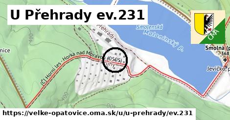 U Přehrady ev.231, Velké Opatovice