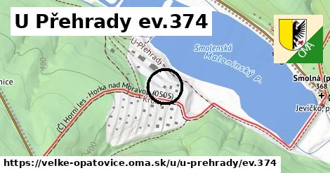 U Přehrady ev.374, Velké Opatovice