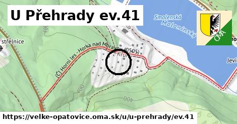 U Přehrady ev.41, Velké Opatovice